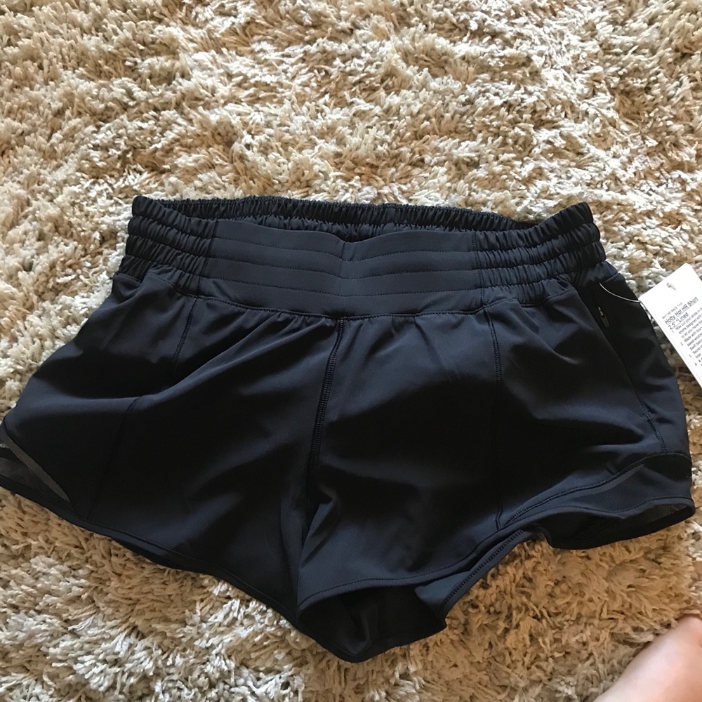 Sold-Lululemon hotty hot high rise shorts